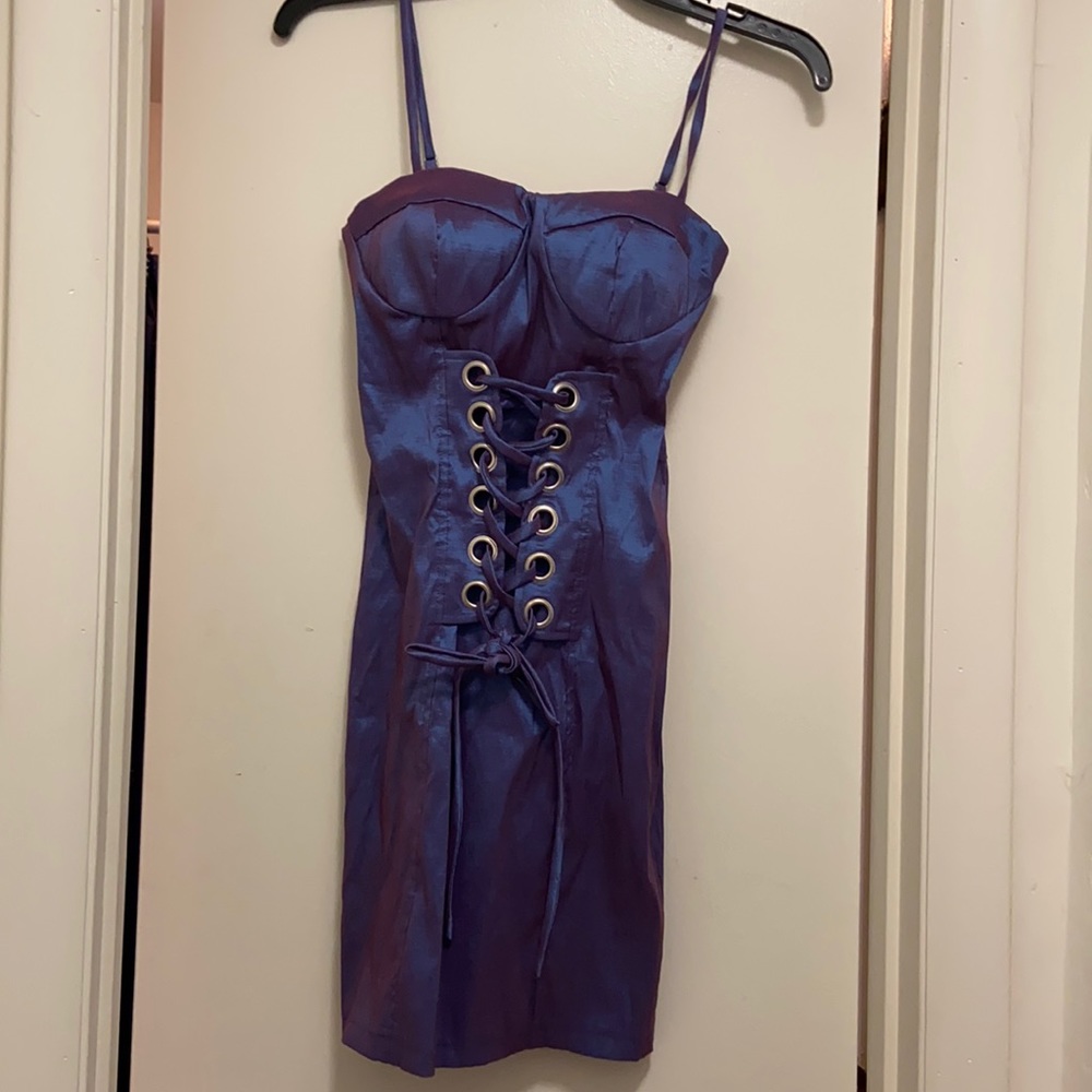 Purple dress